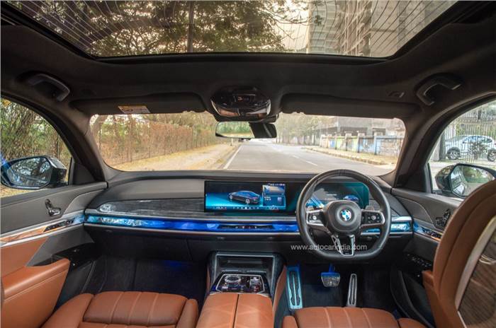 BMW 7 Series 740i interior